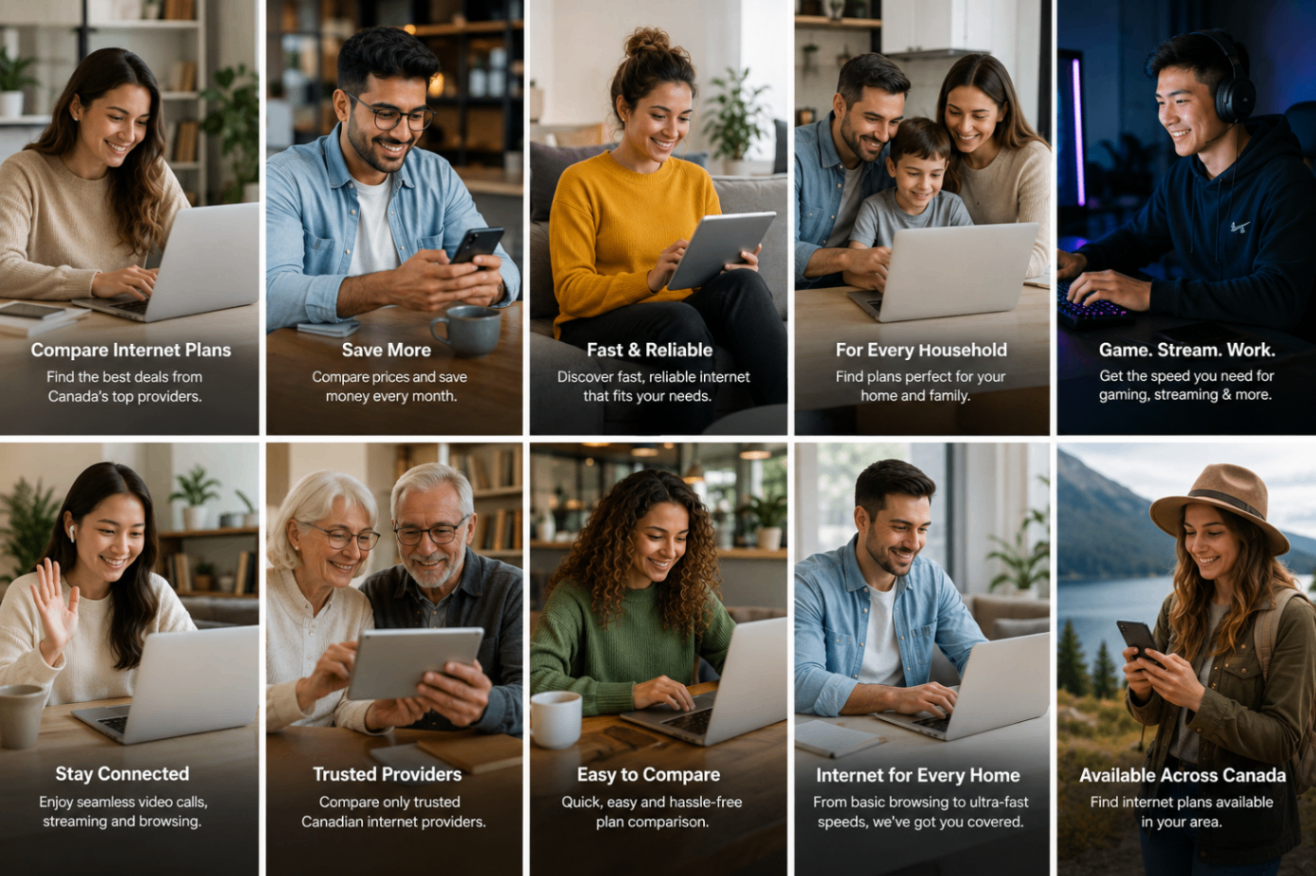 Canadians using home internet — working from home, streaming, gaming, and staying connected with family